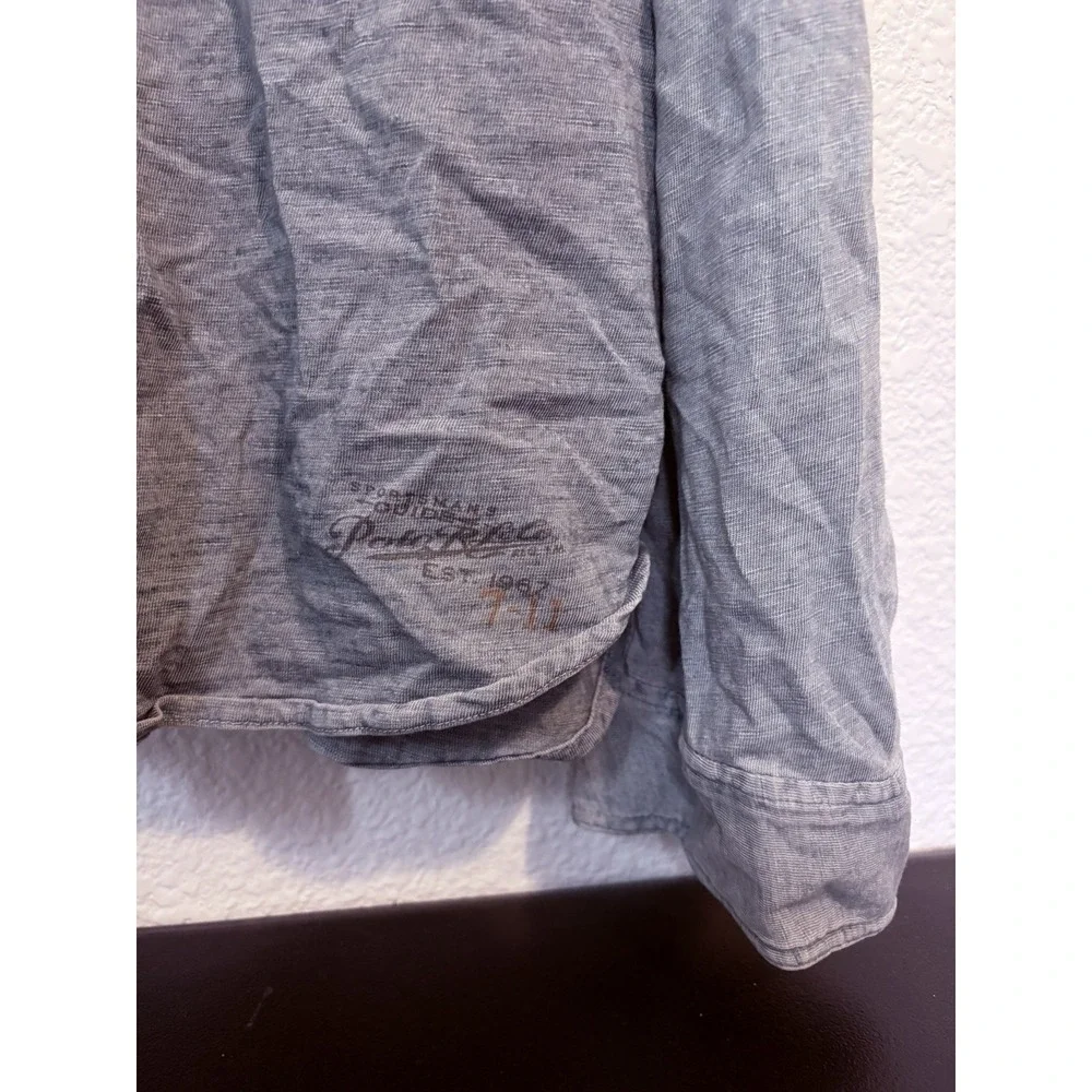Polo Ralph Lauren Big & Tall INDIGO Half-Button Down Polo SZ 2XL NWT